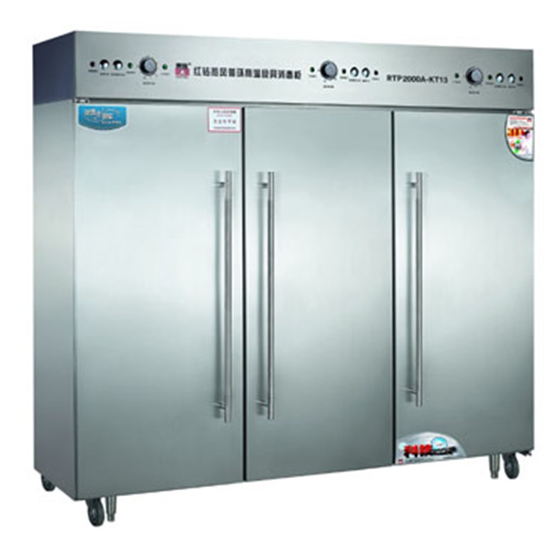 康庭消毒柜RTP2000A-KT13 紅鉆熱風循環(huán) 商用食堂餐具消毒柜