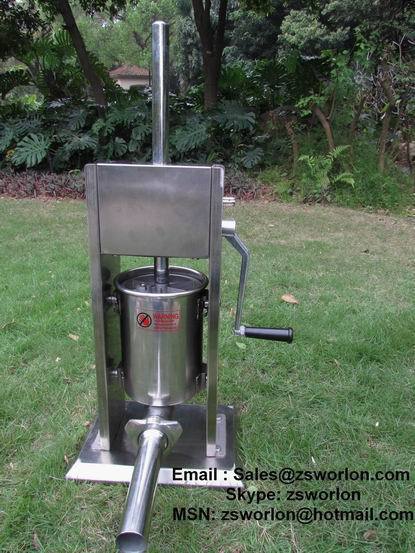 灌腸機7L立式/不銹鋼灌腸機/灌香腸機/商用灌腸機/臘腸機 質(zhì)量好