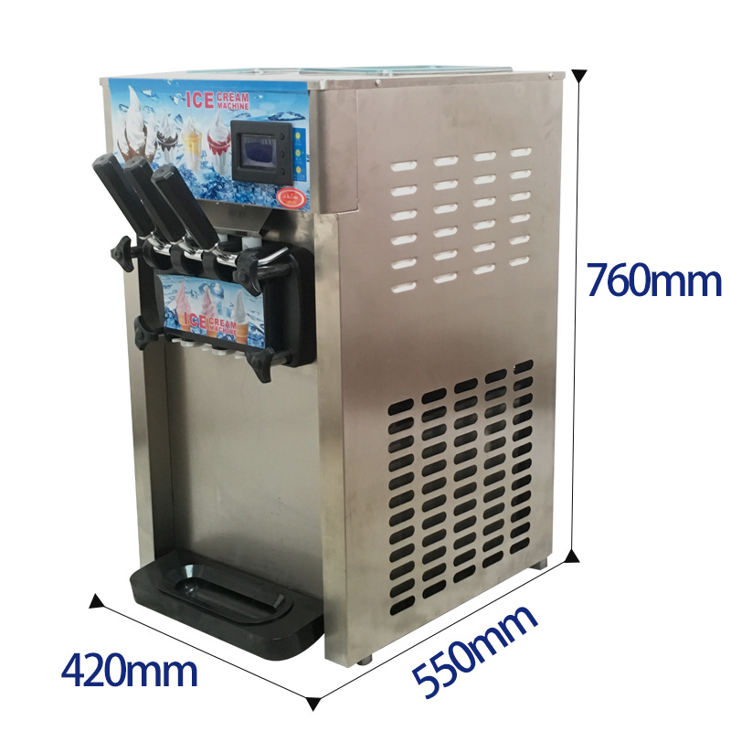 冰淇淋機(jī)商用小型冰淇淋機(jī)臺(tái)式不銹鋼雪糕機(jī)特價(jià)拿樣 廠(chǎng)家直供