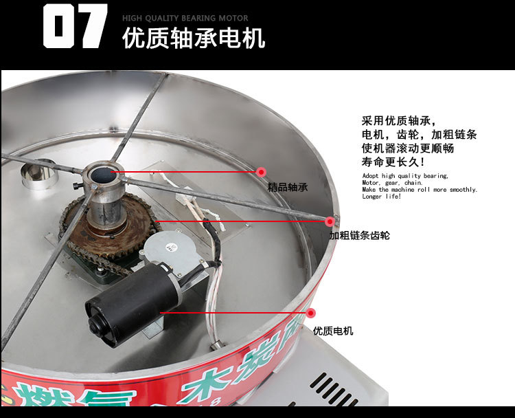 商用燃氣木炭烤箱 自動旋轉(zhuǎn)烤鴨爐鋼化玻璃 電熱烤雞烤鴨爐設(shè)備