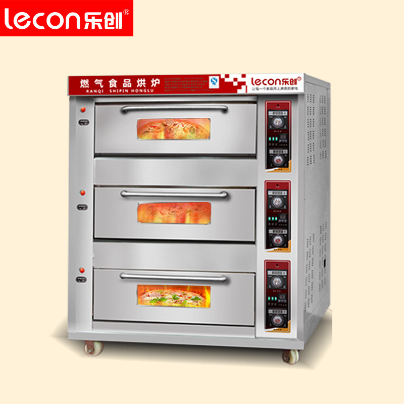 樂創 烤箱商用三層六盤大型面包烤爐電烤箱蛋糕面包披薩蛋撻 烘爐