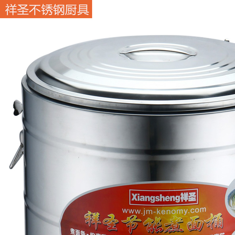供應(yīng)不銹鋼雙層保溫節(jié)能煮面爐電熱燃?xì)舛喙δ苤竺嫱奥槔睜C湯面桶