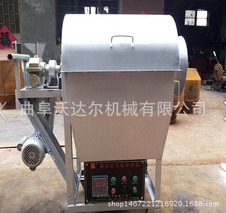 商用炒貨機(jī) 燃?xì)庑统蠢踝訖C(jī) 干果翻炒機(jī) 不銹鋼滾筒炒貨機(jī)