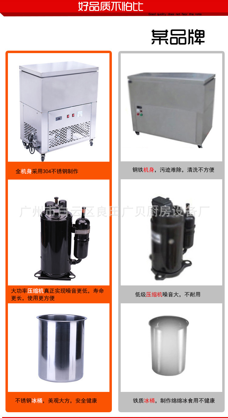 廣貝商用12桶綿綿冰機(jī)刨冰機(jī)專用雪花綿綿冰機(jī)商用冰磚機(jī)廠家批發(fā)