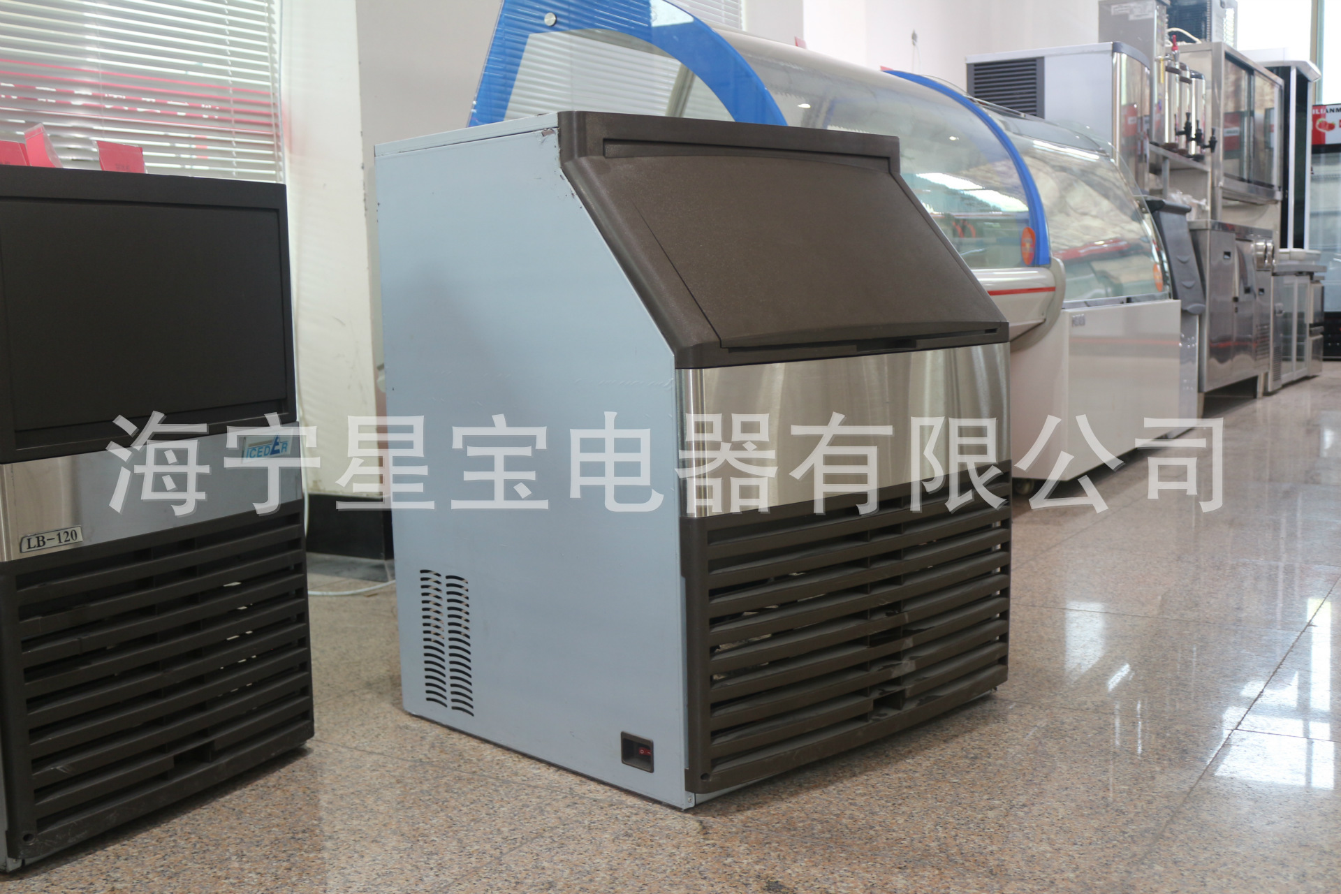 西聯(lián)姆斯制商用大型制冰機 酒吧KTV奶茶店冰塊機冰粒機OEM
