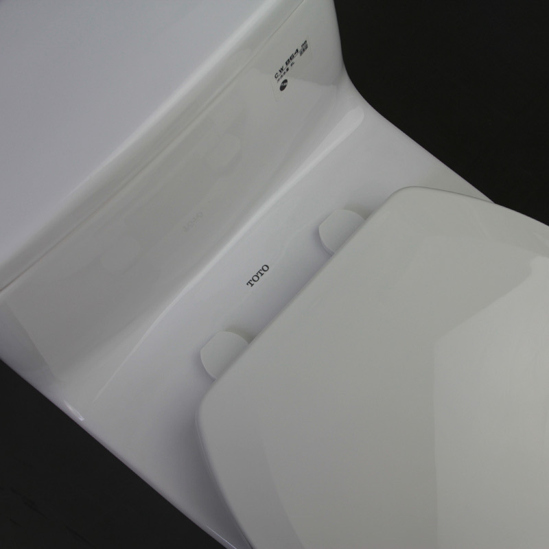 東陶TOTO馬桶CW864B工程酒店家用防濺水節(jié)水靜音連體坐便器