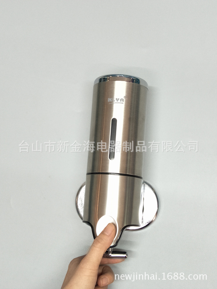 卡萊亞酒店浴室拉桿掛壁皂液器給皂液機洗手液瓶洗發(fā)護發(fā)沐浴液盒