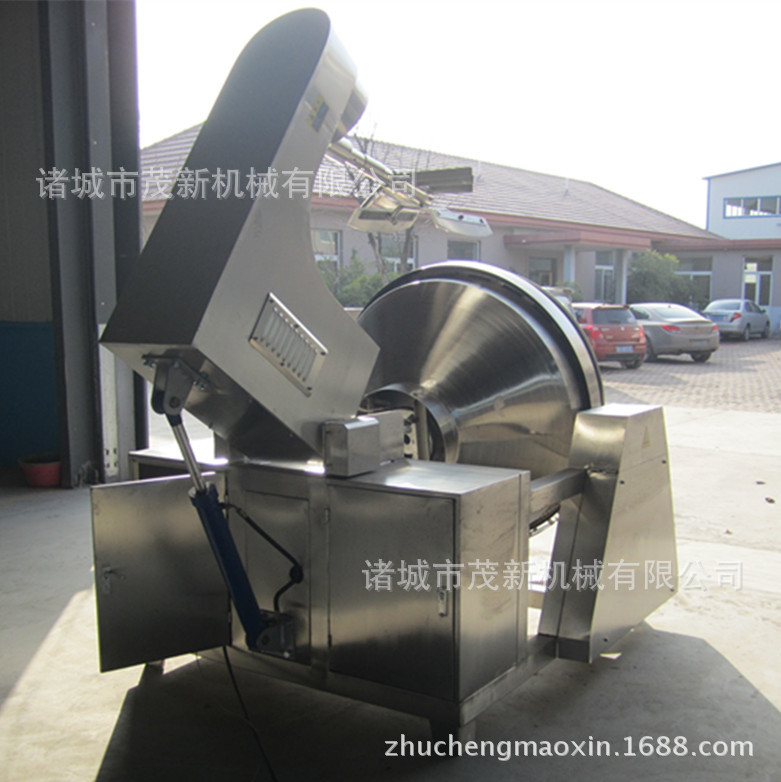 醬料 大型炒料機(jī) 400L全自動燃?xì)庑行菙嚢璩村伩販胤葱读弦惑w化
