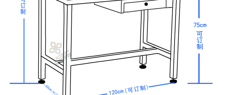 防靜電工作臺(tái)訂做 流水線操作臺(tái) 帶抽屜工具桌 雙層工作臺(tái)帶燈
