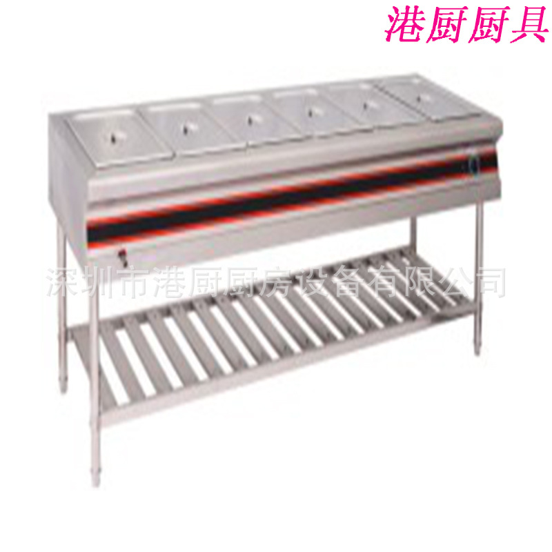 廠(chǎng)家直銷(xiāo) 商用電熱湯池 電熱保溫湯池六盆 不銹鋼湯池 暖湯池